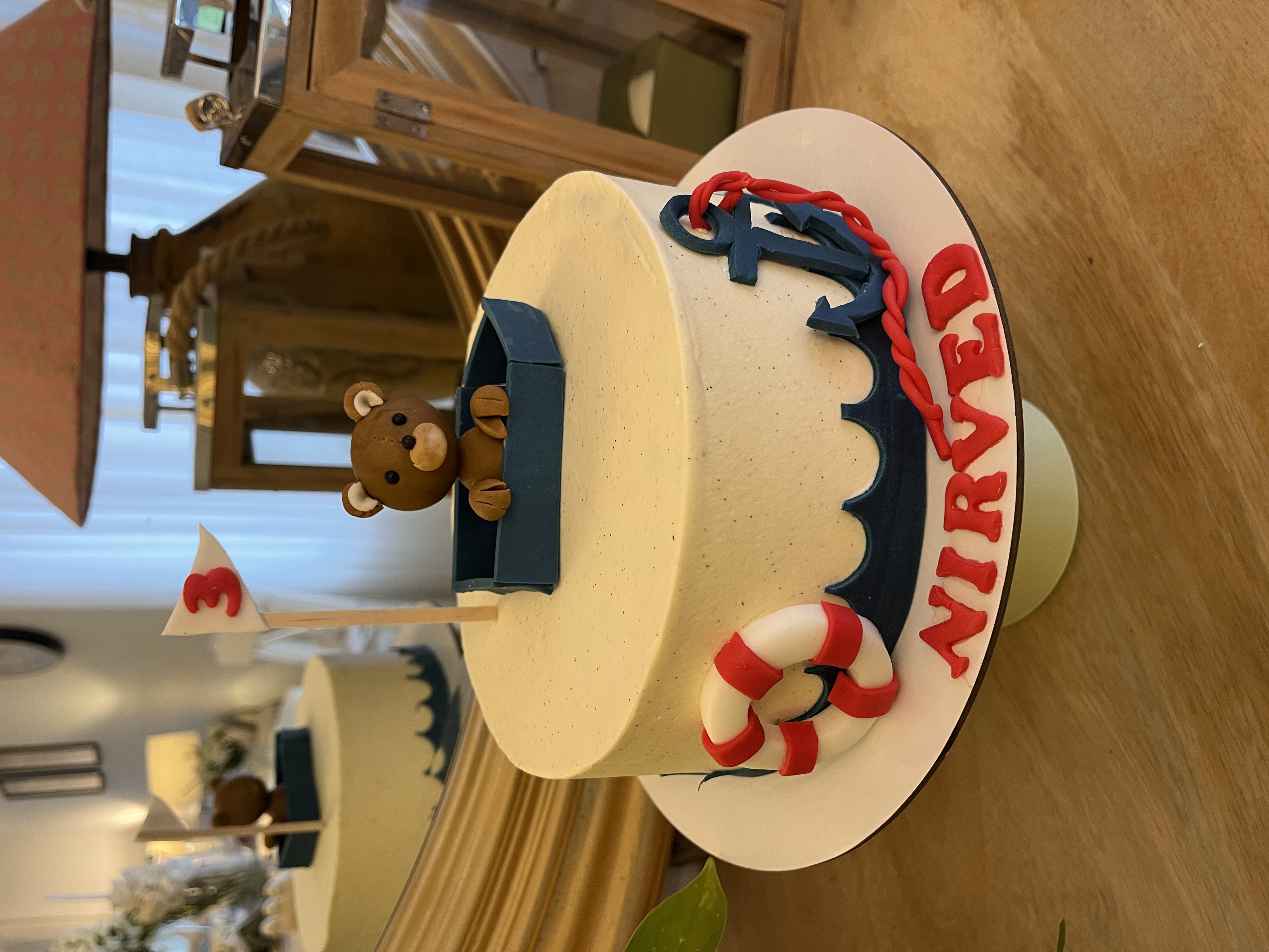 Pirate/TeddyTheame cake